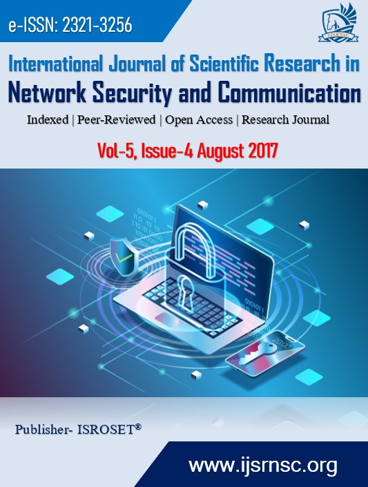 IJSRNSC Vol-5, Issue-4 August 2017